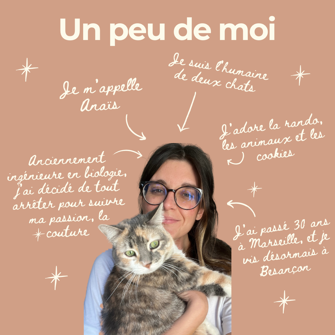 Présentation de Anaïs, créatrice de atelier Chatchou 