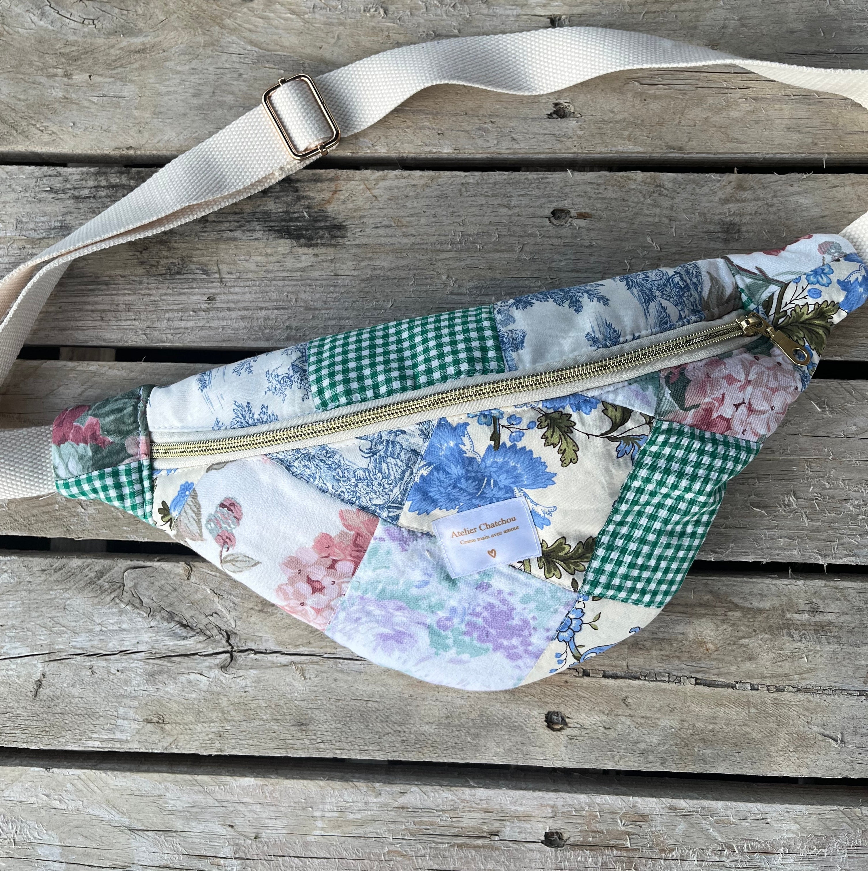 Banane patchwork pour femme 