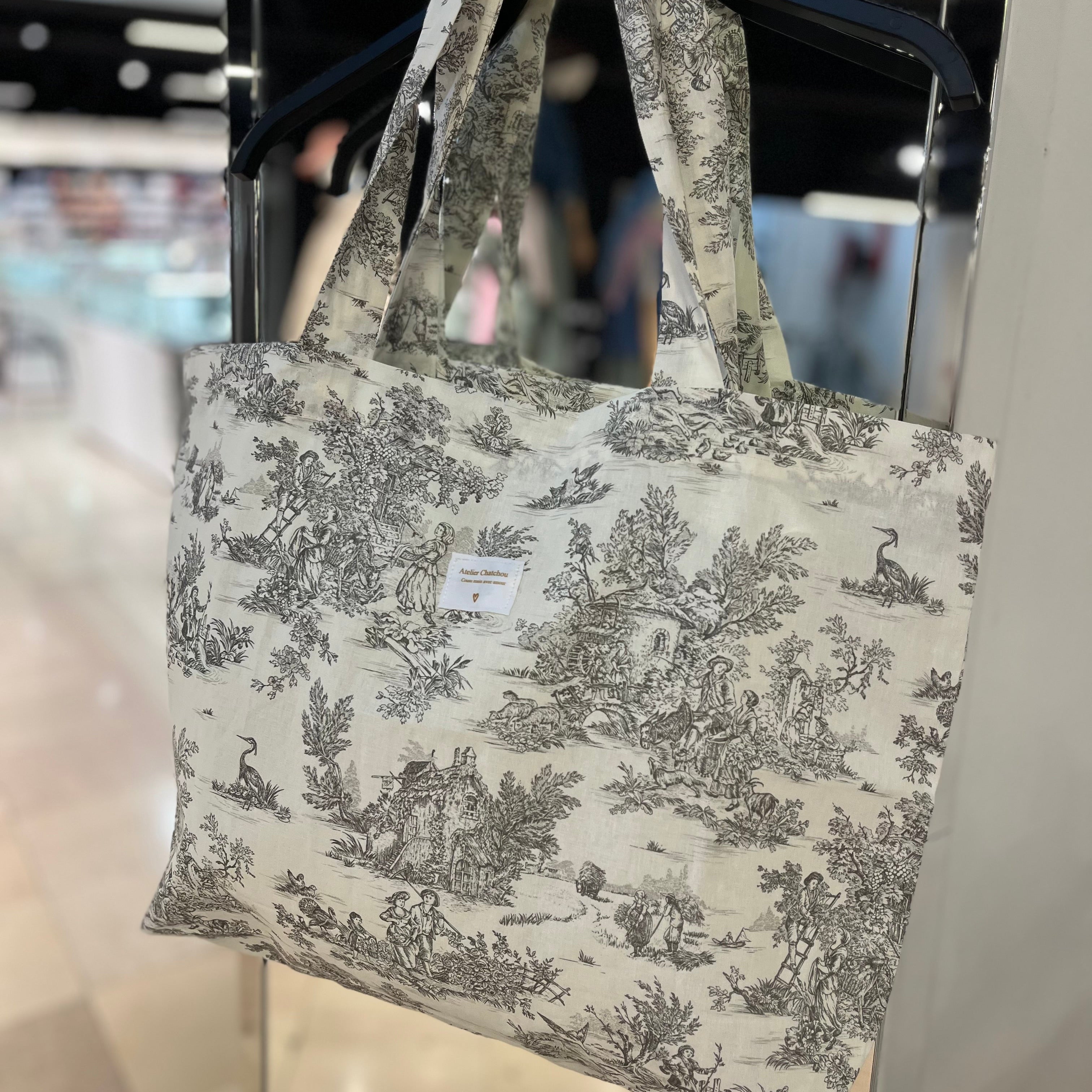 totebag toile de jouy 